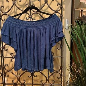 Free people off the shoulder top